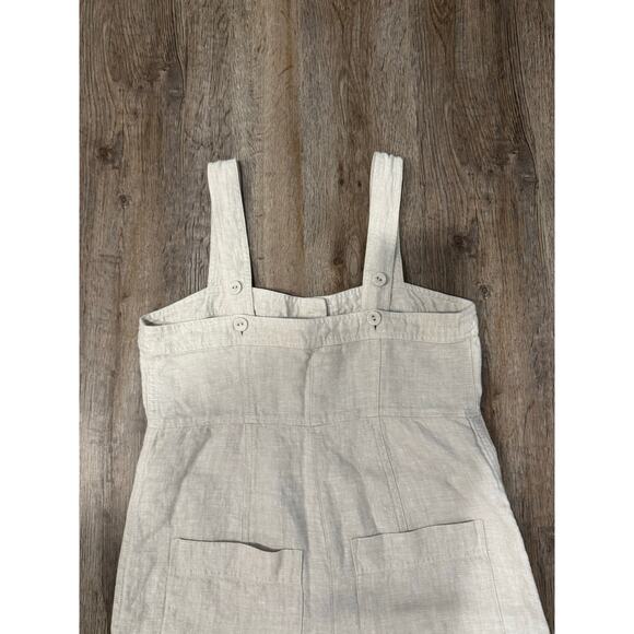 Garnet Hill Women’s Linen Jumpsuit Size 2 - Picture 6 of 11
